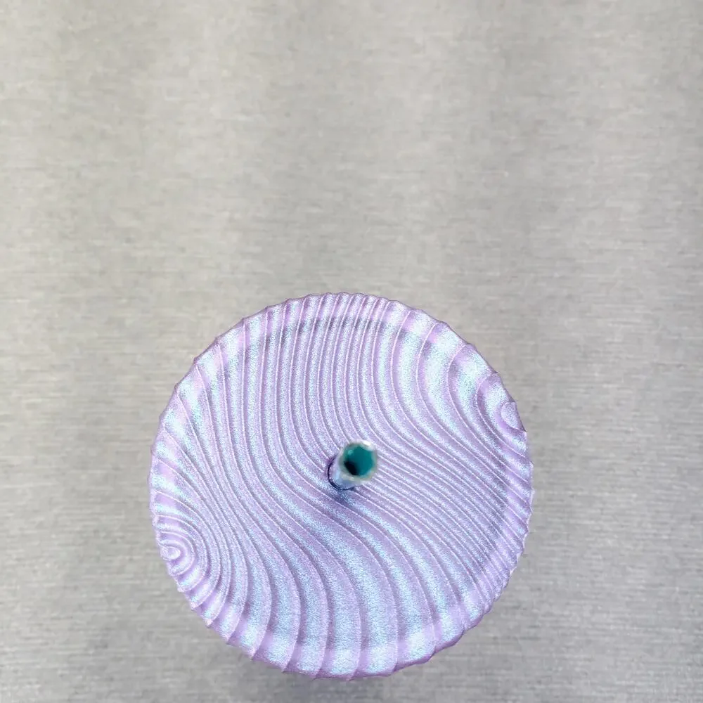 Starbucks 2024 Iridescent Purple Swirl Venti Cold Cup Tumbler 24oz NWT